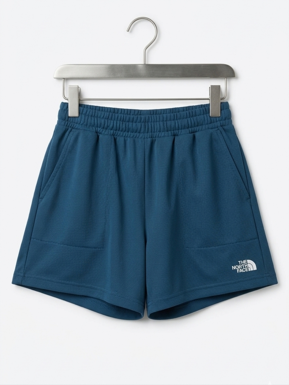 The North Face Women's Teal Athletic Shorts In Color Blue Coral~Size Small